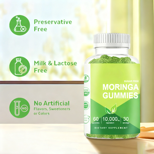 Gomitas de Moringa y Vitaminas para Adultos, 60 Unidades, Venta al por Mayor, Fuente Directa de Fábrica, Calidad Certificada - Product Image 4