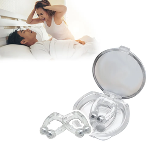 Klip hidung Anti mendengkur silikon magnetik mendengkur memberikan solusi mendengkur efektif nyaman dan efektif - Product Image 1