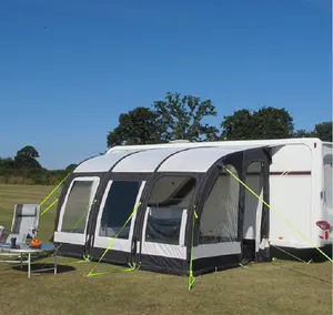 Barraca de viagem de ar inflável para acampamento, suv, caminhão, tenda rv