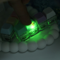 Custom Design Keycap Fidget Keychain Keycap Keyboard Click Fidget Cute Keychain Stim Toy Stress Relief