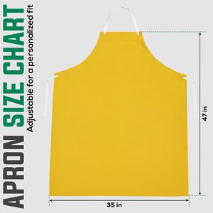 Tablier imperméable en PVC pour la vaisselle, le toilettage des animaux, la cuisine et la <span class=keywords><strong>boucherie</strong></span> - Usage intensif, unisexe, pour adultes - Product Image 6