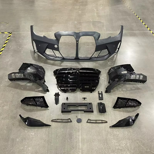Nuovo Kit di Conversione per Restyling Auto, Set Completo di Griglia Frontale per <span class=keywords><strong>Serie</strong></span> <span class=keywords><strong>3</strong></span> G20 con Kit Carrozzeria M3 e Adattabilità al 100% - Product Image 5