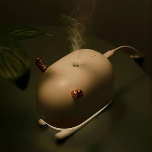 USB con luz nocturna, lámpara de Ambiente, humidificador de escritorio, difusor, 260ML, ciervo, Mini humidificador de aire encantador - Product Image 2