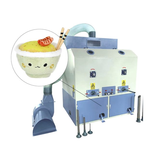 Plush Toy Pillow Filling Machine Automatic Punching Machine Fiber Opener Recycling Waste