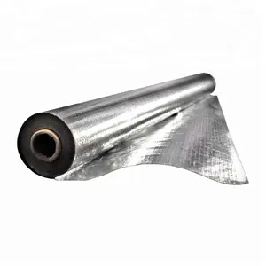 Hot Selling Vapor Barrier Aluminium Foil Vacuum Isolation Fiberglass Cloth Radiant Barrier Foil