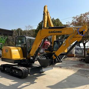 Mini-excavatrice compacte Liugong 906F de 6 tonnes, pelle hydraulique pour l'aménagement paysager - Product Image 2