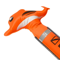 Bouée de marquage de surface gonflable en nylon haute visibilité avec logo personnalisé plongée sous-marine saucisse de sécurité SMB avec équipement de plongée cible