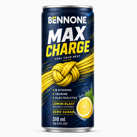Boisson énergisante prête à boire au ginseng, à la taurine et à la caféine, canette de 250 ml, boissons sportives gazeuses, emballage personnalisé, échantillon gratuit