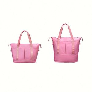 Nuevas Bolsas de Mano para Mujer, Bolsa de Gimnasio con Ruedas, Bolsa Impermeable, Bolsa de Lona Seca Reciclable, Bolsa de Lona Plegable Personalizada para Viajes - Product Image 1