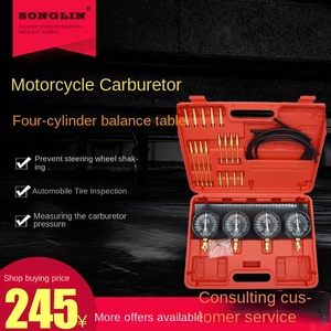 Quatro Cilindros Motocicleta <span class=keywords><strong>Vacuum</strong></span> <span class=keywords><strong>Gauge</strong></span> Balancer Carburador Sucção Vácuo Síncrona Proteção Vapor Cilindro Pressure <span class=keywords><strong>Gauge</strong></span> - Product Image 4