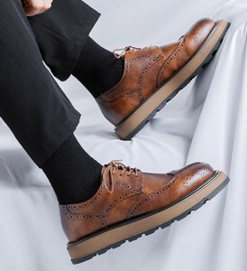 UP-1920J <span class=keywords><strong>scarpe</strong></span> eleganti eleganti <span class=keywords><strong>da</strong></span> <span class=keywords><strong>uomo</strong></span> con lacci formali <span class=keywords><strong>da</strong></span> <span class=keywords><strong>uomo</strong></span> in pelle per feste <span class=keywords><strong>scarpe</strong></span> <span class=keywords><strong>da</strong></span> <span class=keywords><strong>sposo</strong></span> taglia 46 - Product Image 6