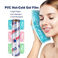 Film PVC souple transparent coloré imperméable sans odeur sans taxe 0,5 mm 20 cm pour emballage de gel