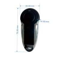 Télécommande RF YET2146 433 MHz à 4 boutons, code sautant, développement personnalisé pour système de sécurité, moteur de porte de garage