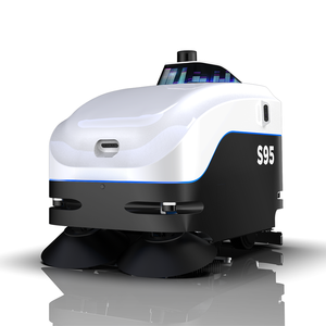 High Efficiency Rapid Working Speed for Large Area Factory Warehouse Hospital Professional Industrial Floor Scrubber - Product Image 6