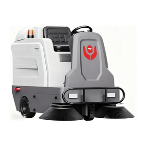 Balayeuse électrique autoportée CleanHorse M2 pour l'extérieur avec <span class=keywords><strong>balai</strong></span> motorisé et réservoir d'eau de 60 L pour le nettoyage des routes dures – Machine de voirie - Product Image 5