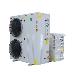 工厂价格箱式艾默生涡旋单元2 ~ 7HP冷藏室单块制冷蒸发器冷凝单元