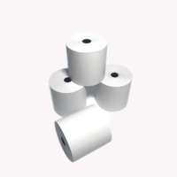 Rouleau de papier thermique personnalisé de 80 mm, nouveau design, revêtement protecteur spécial, vierge, pour caisse enregistreuse