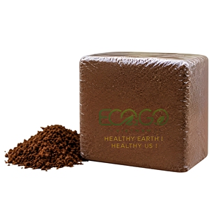 Eco2Go Mezcla de Fibra de Coco para Macetas, Ladrillo de Fibra de Coco Orgánica, Sustituto del Tierra para Plantas de Interior, Verduras, Hierbas y Sistemas Hidropónicos - Product Image 1