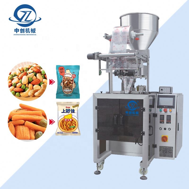 Pouch Automatic Small_Packaging_Machine Chocolate Snack Small Chips Food Cheese Sachet Mini Vacuum Packaging Sealer Machine