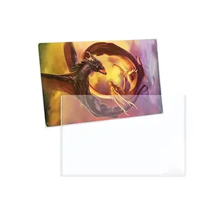 24x14 Playmat Toploader Holder Playmat Top loader Holder per stampa Artwork PTCG YoGiOh Gaming Card Playmat