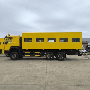 Camion <span class=keywords><strong>de</strong></span> transport <span class=keywords><strong>de</strong></span> personnel HOWO 6x4 pour mines, 30 places, véhicule <span class=keywords><strong>lourd</strong></span> tout-terrain pour le transport <span class=keywords><strong>de</strong></span> mineurs, à vendre - Product Image 4