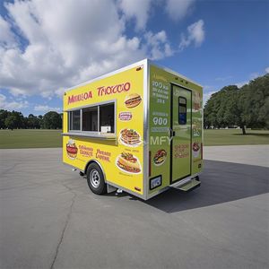 Camion de restauration multifonctionnel avec cuisine complète, idéal pour tacos, barbecue, et remorque mobile pour boissons - Product Image 4