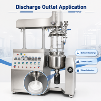 Mélangeur de crème 1000L 500L 100L 200L, machine à mélanger les détergents liquides, homogénéisateur sous vide, machine à double sens pour cosmétiques et aliments