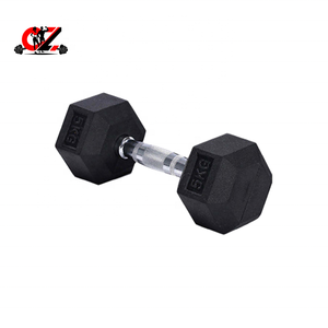 Wholesale Hex <b>Dumbbells</b> Bulk Supply OEM/ODM Custom Logo Rubber Coated Fixed Weight Steel Anti-Slip <b>Dumbbell</b> for Bodybuilding - Product Image 5