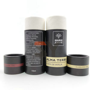 Cilindro ecológico impreso de lujo personalizado para aceites esenciales de 10ml aceites corporales bálsamos aromaterapia cosméticos tubo de papel - Product Image 2