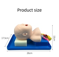Simulador avanzado de intubación traqueal infantil, modelo de laboratorio, maniquí de entrenamiento de vías respiratorias para gestión de ciencias médicas para niños