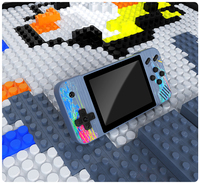 Console de Jeu Portable G3 800 pour Garçons, Cadeau 2024, avec Écran HD 3,5 Pouces, Lecteur Unique, Machines d'Arcade FC PSP pour Utilisation sur Téléviseur