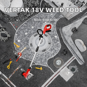For VERTAK 18V Cordless Lawn Weed <b>Brush</b> Battery <b>Power</b> Garden Grass Edger Tool DIY Grade Rotary OEM Customized Support GT221004 B - Product Image 2