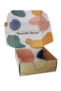 Boîtes d'expédition en carton ondulé imprimées sur mesure, écologiques, recyclables, boîte à courrier en carton de luxe avec logo - Product Image 5