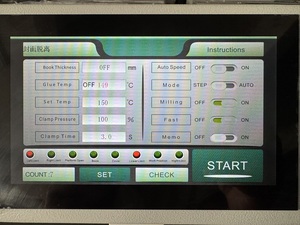 Giá rẻ keo không dây máy tính ràng buộc 320mm <span class=keywords><strong>A4</strong></span> noteobook hoàn hảo máy tính RÀNG BUỘC - Product Image 2