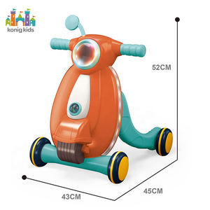 Girello per Bambini Konig Kids Colorato con Musica e Luci, Telaio Pieghevole in Plastica, Capacità di Carico 15kg, Girello Educativo per Bambini 0-3 Anni - Product Image 5
