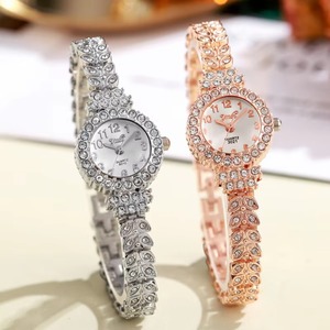 Reloj para Mujer, Nuevo Modelo con Incrustaciones de Diamantes, Reloj de Pulsera de Aleación, Regalo Moderno y Elegante, Reloj de Pulsera para Dama - Product Image 1