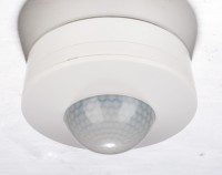 Sakelar Sensor Gerak PIR Langit-langit 360 Derajat Sensor Inframerah 220-240VAC IP55 Detektor Kehadiran