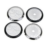 Boîtier de montre élégant en acier inoxydable 316L, étanche 10 ATM, fin, 33 mm, avec fond à rayures radiales style soleil, verre saphir 007