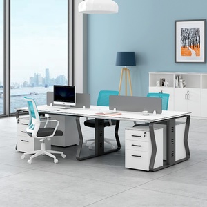 Modern European Design Office Furniture Desk Modular <b>Work</b> <b>Station</b> Open Space Office Workstation - Product Image 5