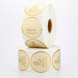 Autocollants personnalisés imperméables avec logo de marque – Étiquettes imprimées en vinyle pour emballages professionnels - Product Image 2