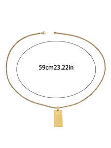 อิสลามอาหรับมุสลิมอัลเลาะห์คำการประดิษฐ์ตัวอักษรทางศาสนาจี้ข้อไทเทเนียมสแตนเลสเครื่องประดับแฟชั่นสร้อยคอสำหรับผู้ชาย - Product Image 2