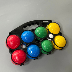 Venta al por mayor PP waterpolo pelotas Kid Plastic <span class=keywords><strong>Boule</strong></span> Ball Set Beach Bocce Ball Petanque Set - Product Image 1