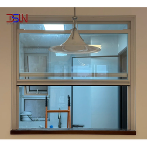 Ventana Elevadora de Vidrio Grande, Eléctrica, Deslizante Vertical, Marco de Aleación de Aluminio Moderno, de Piso a Techo, Insonorizada y Energéticamente Eficiente - Product Image 1