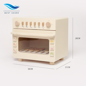 Juego de rol de madera para guardería, puesto de mercado fresco, muebles de juego de simulación de tamaño infantil, juego de compras Montessori para guardería - Product Image 1