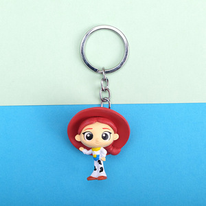 Porte-clés jouet dessin animé Woody Forky Jessie Buzz Light Year Alien Mixed Mini Figures Toys for Kids Doll Story - Product Image 2