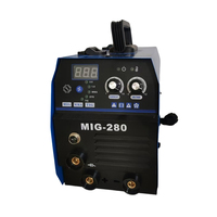 Machine à souder pour l'acier inoxydable MIG/TIG/MMA, soudeuses MIG haute vitesse MIG-280