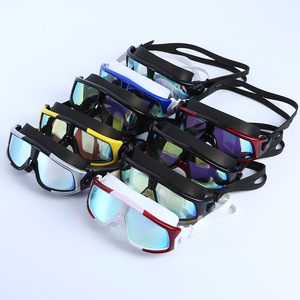 <span class=keywords><strong>Gafas</strong></span> <span class=keywords><strong>de</strong></span> natación galvanizadas 1801, <span class=keywords><strong>gafas</strong></span> <span class=keywords><strong>de</strong></span> natación <span class=keywords><strong>de</strong></span> silicona para hombres y mujeres al aire libre, HD, Marco grande, antivaho e impermeable - Product Image 6