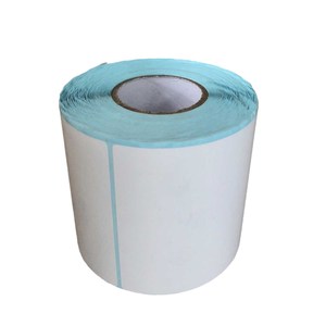 Rollo de etiquetas de papel térmico directo personalizado, etiqueta autoadhesiva de fábrica de alta calidad, papel autoadhesivo de etiqueta térmica de 4x6 pulgadas - Product Image 3