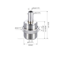 Fixations de câbles en laiton, pince pour câble en acier suspendu avec vis pour plaque de plâtre
