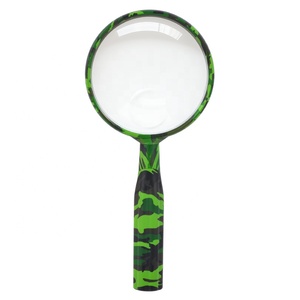 Ngụy trang cánh hoa-Xử lý kính lúp cầm tay với ống kính rõ nét cao 74mm cho trẻ em và học sinh - Product Image 1